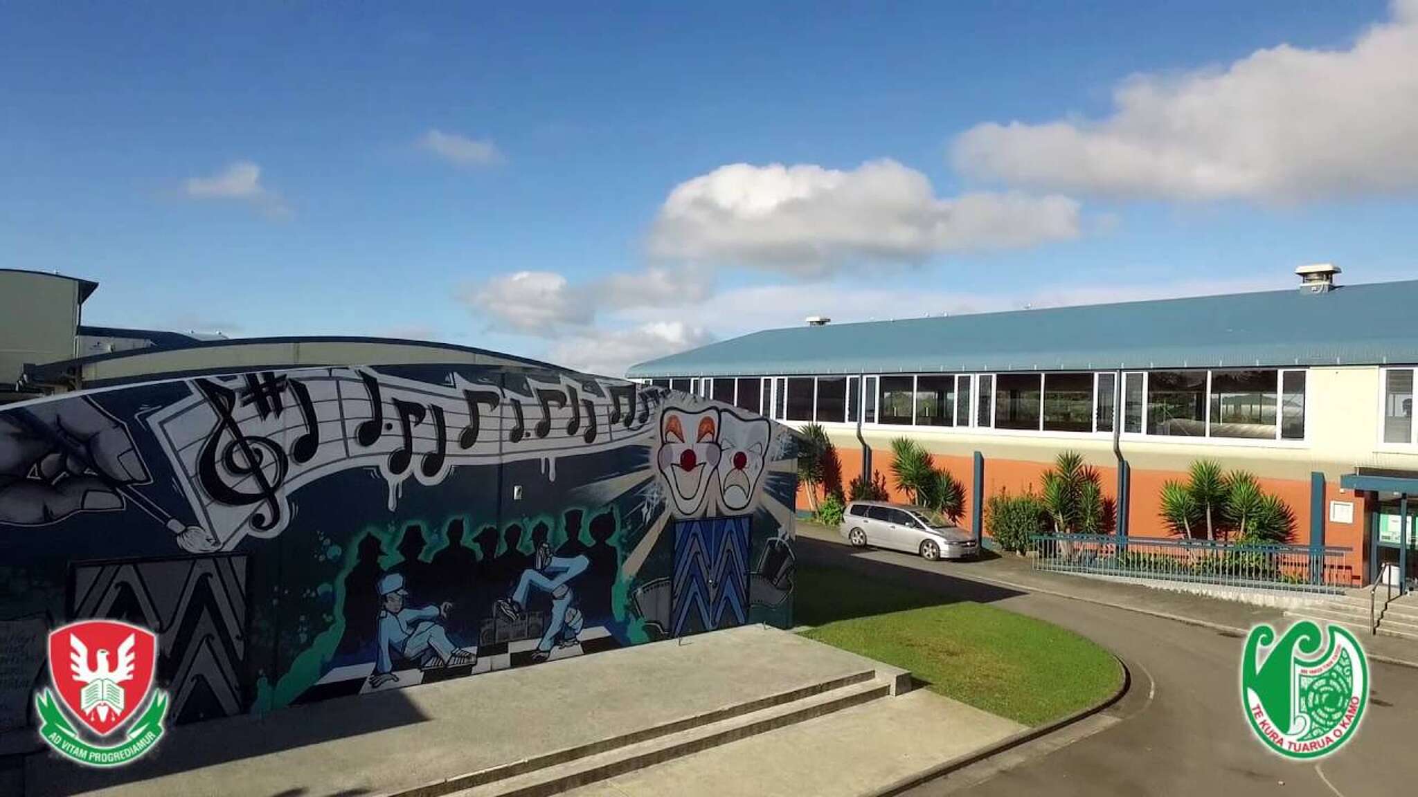 Kamo High School | Northland | Aerial Flyover